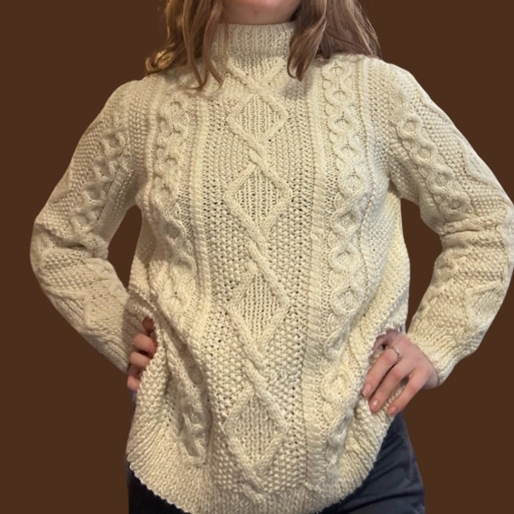 CHUNKY VINTAGE SWEATER